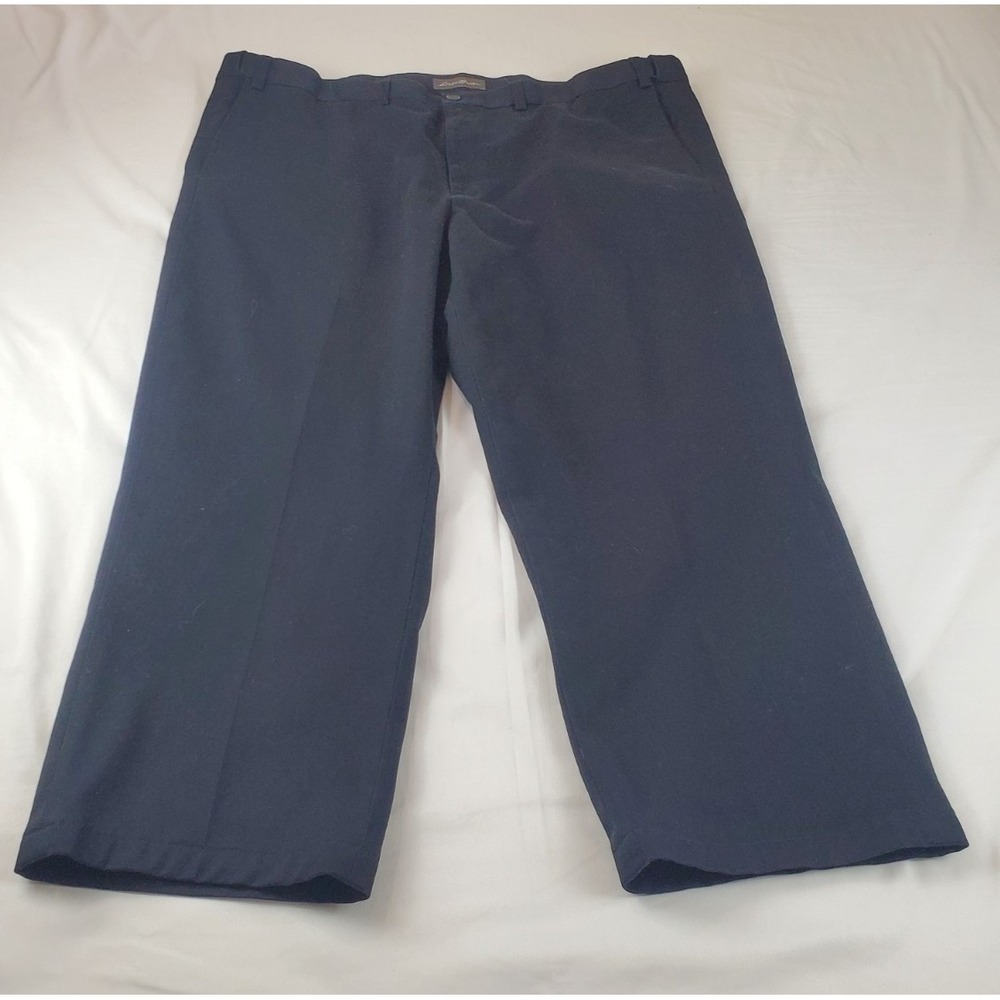 Quiet Luxury Relaxed Wrinkle Free Dress Pants Eddie Bauer Big Tall T46 Mens - Picture 8 of 12